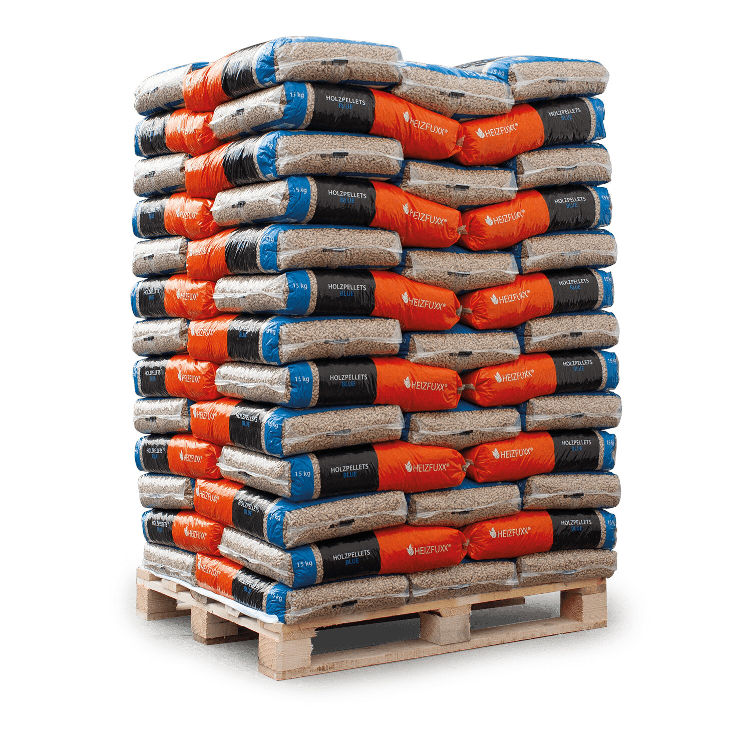 Heizfuxx Holzpellets Blue 65 x 15 kg Palette (975 kg) – ENplus A1 Premium Pellets – Bild 5