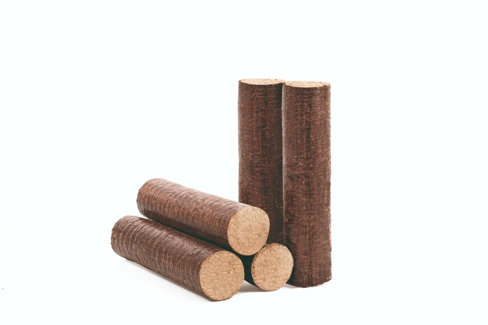 Holzbriketts Spark Hartholz Buche Rund 96 x 10 kg Palette (960 kg) – Premium Kaminbriketts – Bild 3